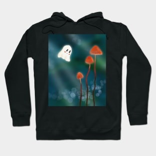 Ghost and mushroom Hoodie